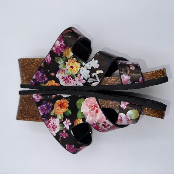 Natural Reflections Floral Women's Sandals Size 7 Like New - Picture 6 of 14